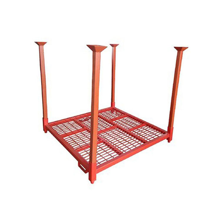 Heavy Duty Detachable Powder Coated Corrosion Protection Portable Foldable Metal Truck Tire Storage Rack/ Racking