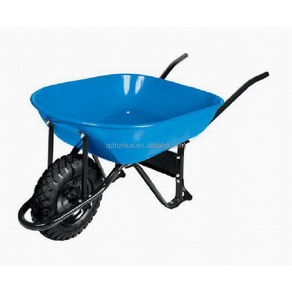 WB6500DTL Cheap Agriculture Garden Metal Tray Wheelbarrow For Gardening Landscaping And Construction