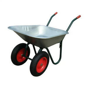 WB6410 14"x3.50-8 Wheel Wheelbarrow Cement Wheelbarrow For Gardening Landscaping and Construction