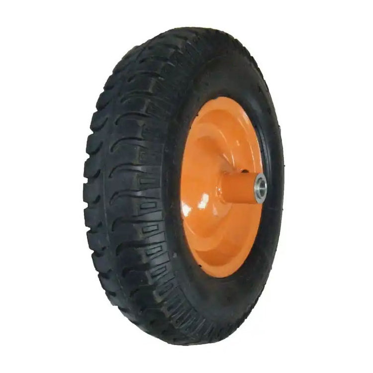 Pu Filled Wheel Barrow Tyres Pneumatic Wheel 16