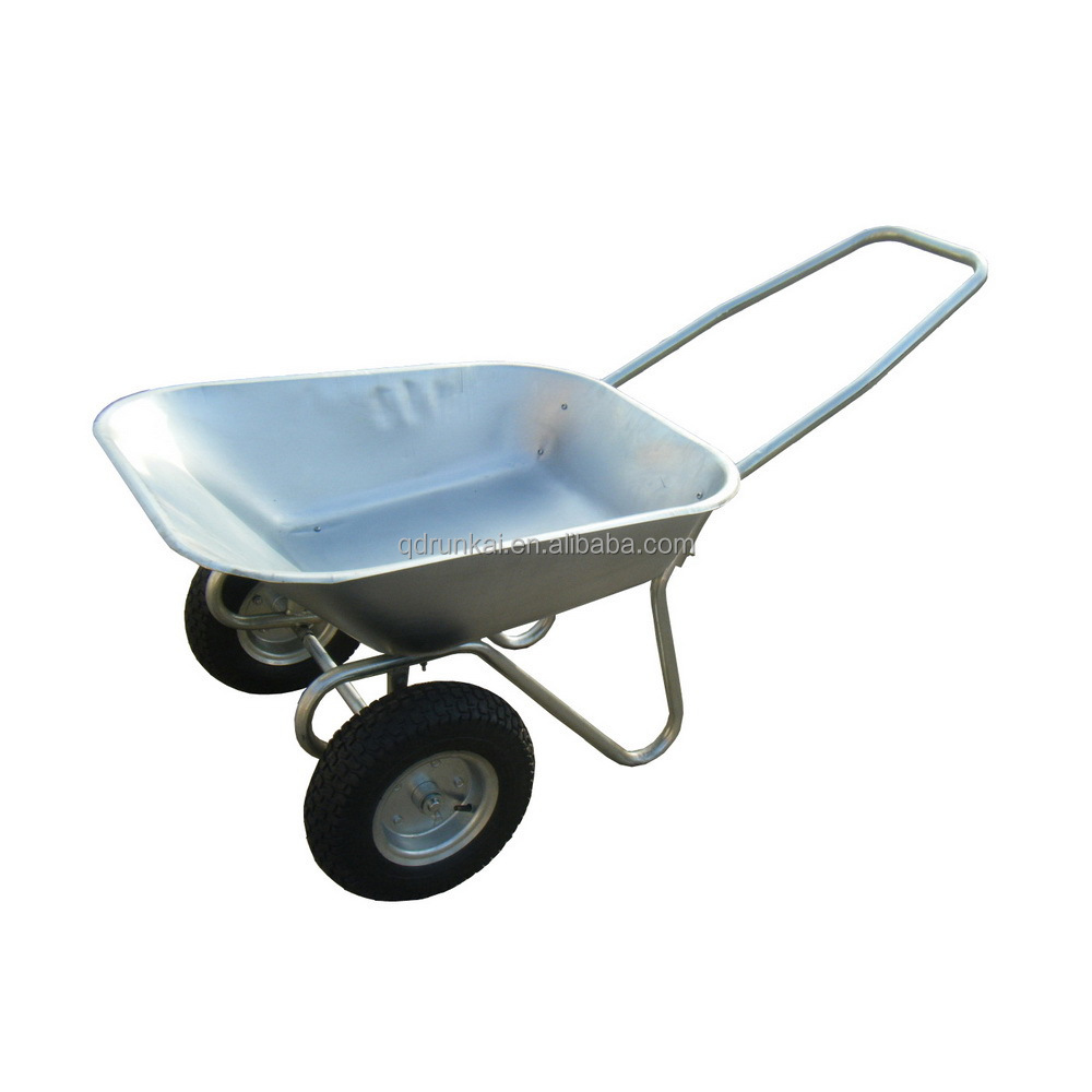 WB6211 High Quality Multifunction Industrial  Wheelbarrow Metal Tray Wheelbarrow For Construction