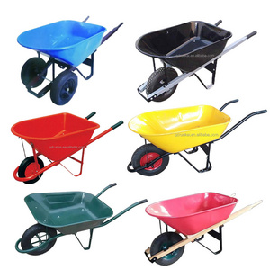 WB0200 Chinese Large Garden Cart Truck Small Lightweight Wheelbarrow Kid Garden Tools Wheelbarrow for Children