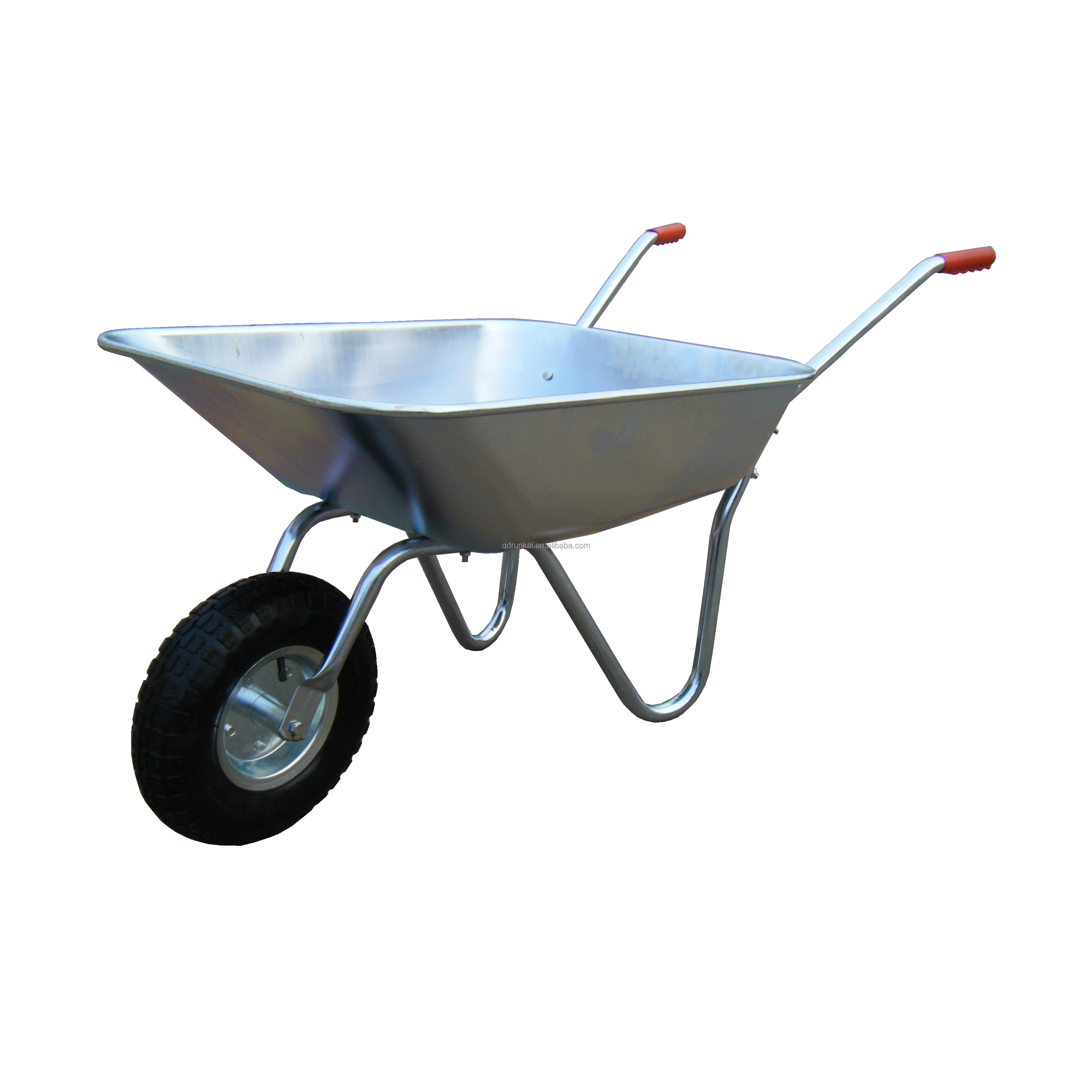 WB5206 Super Load Performance Strong Quality Wheelbarrow Muck Truck Wheelbarrow In Construction Site