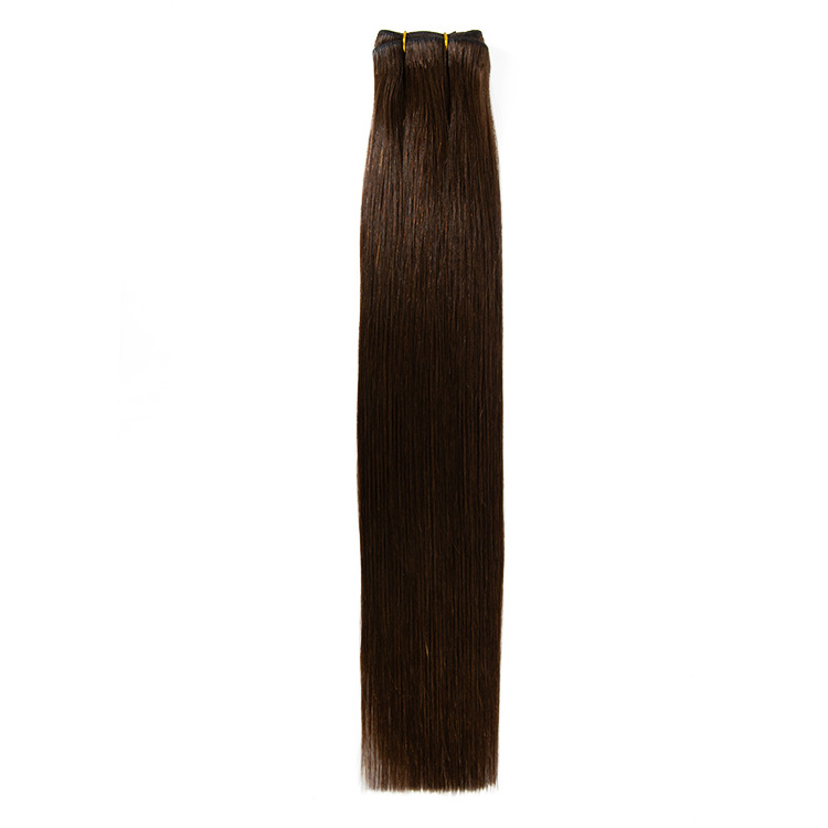 European Quality Hair Extension Cuticle Double Drawn Sewn Weft Remy Hair Extensions Balayage highlight Machine weft