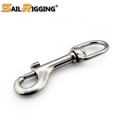 Stainless Steel 316 swivel eye bolts snap bolt hook