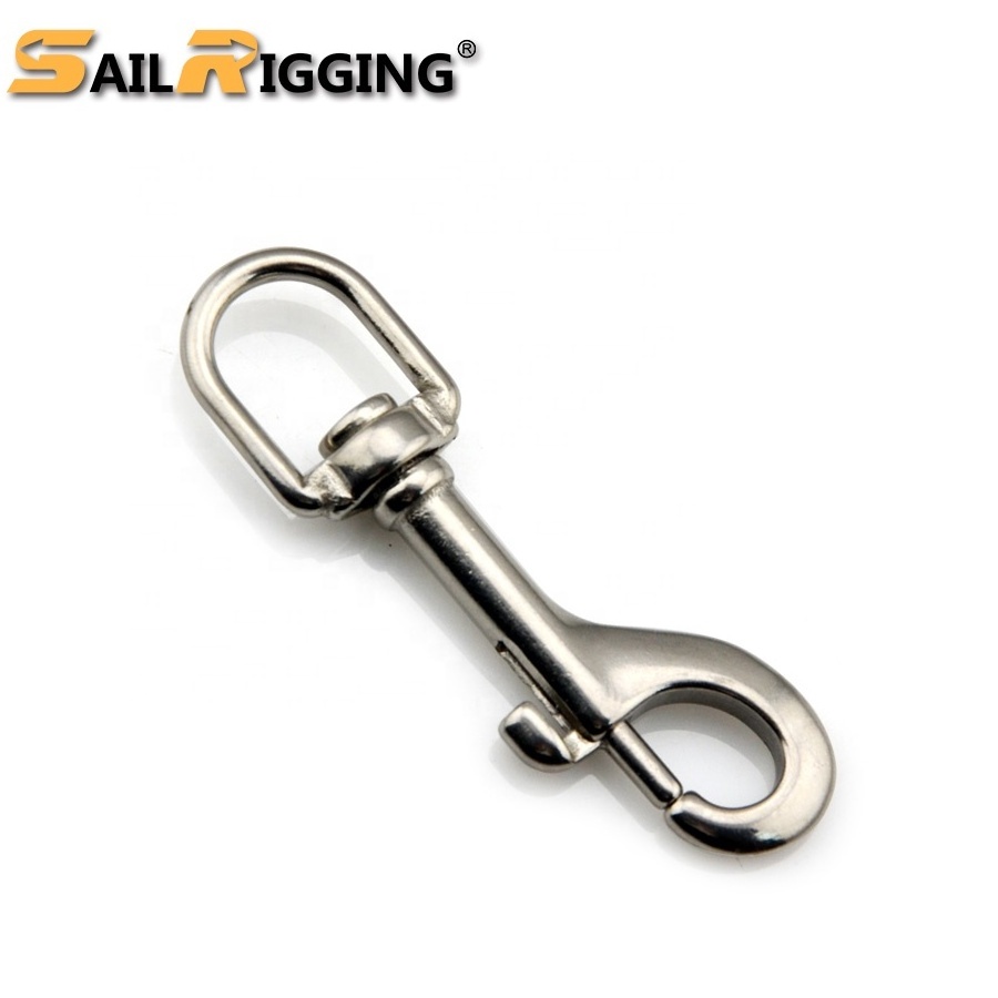 Stainless Steel 316 swivel eye bolts snap bolt hook