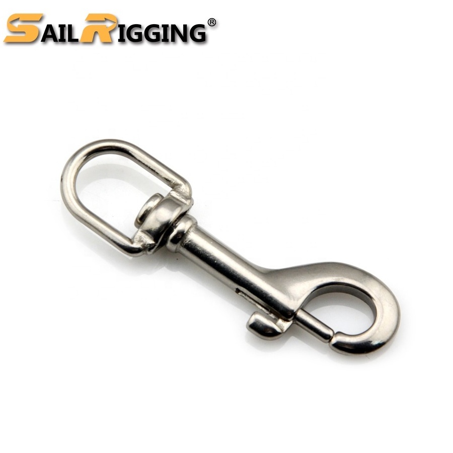 Stainless Steel 316 swivel eye bolts snap bolt hook