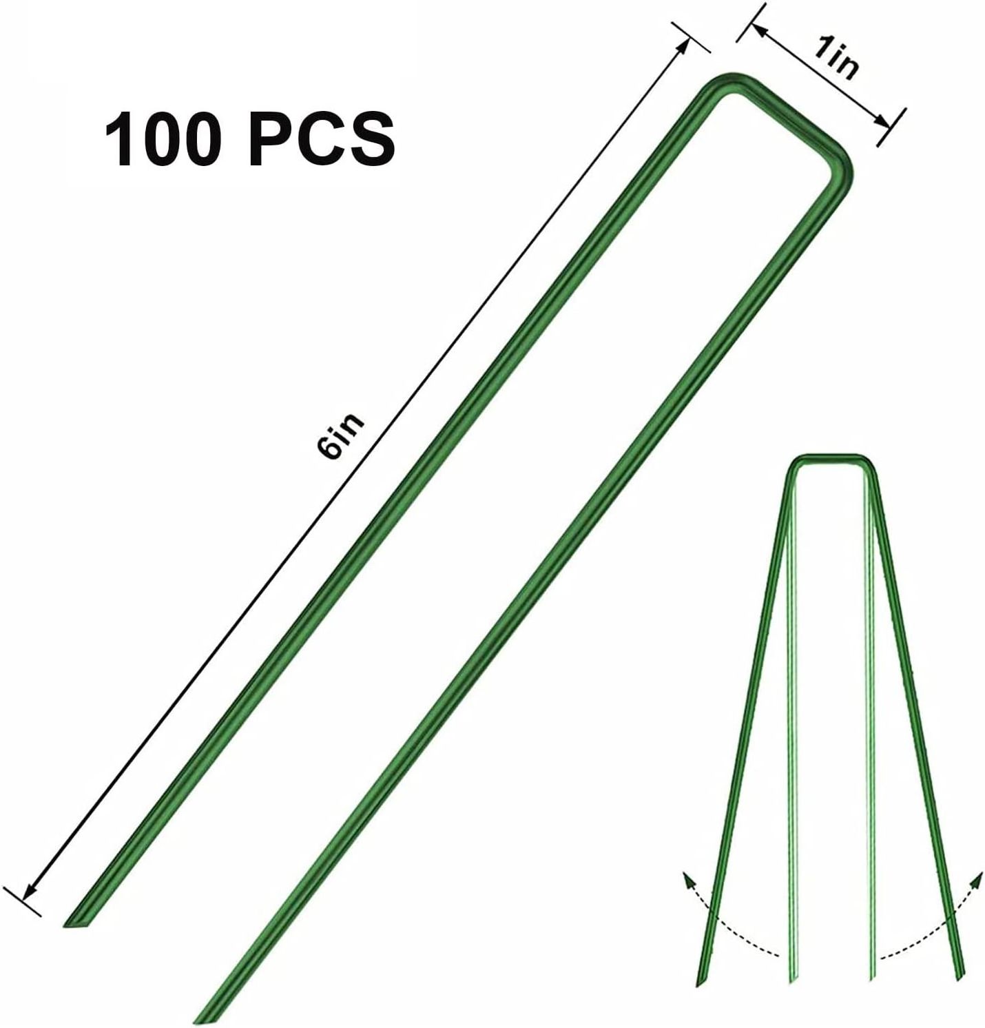 Sunberg  Artificial Grass Heavy Duty U Shape Nails For Artificial Stake Turf