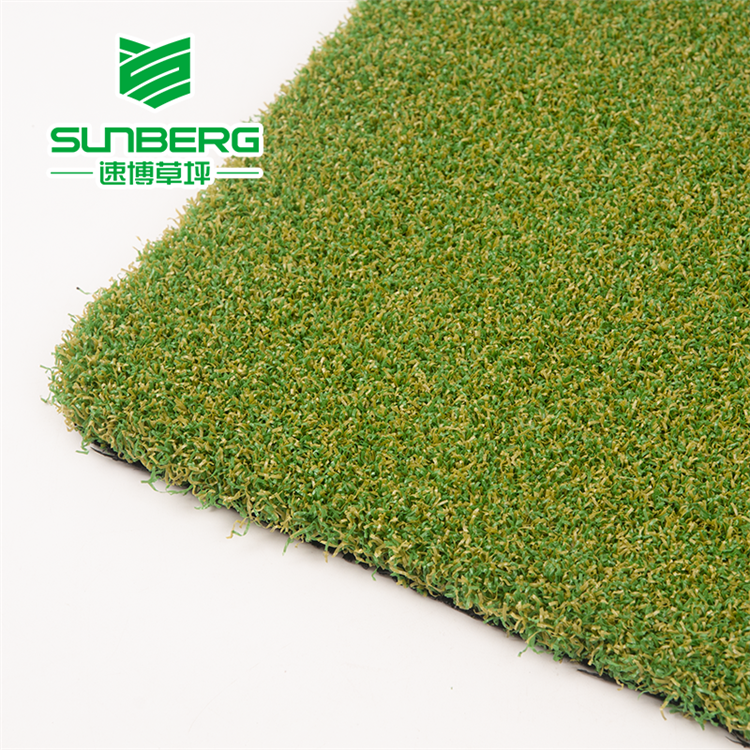 Sunberg Best-selling High Quality Artificial Grass Golf Field Artificial Lawn Fake Turf Grass Woven Bag CE / ISO9001 Accept 16mm