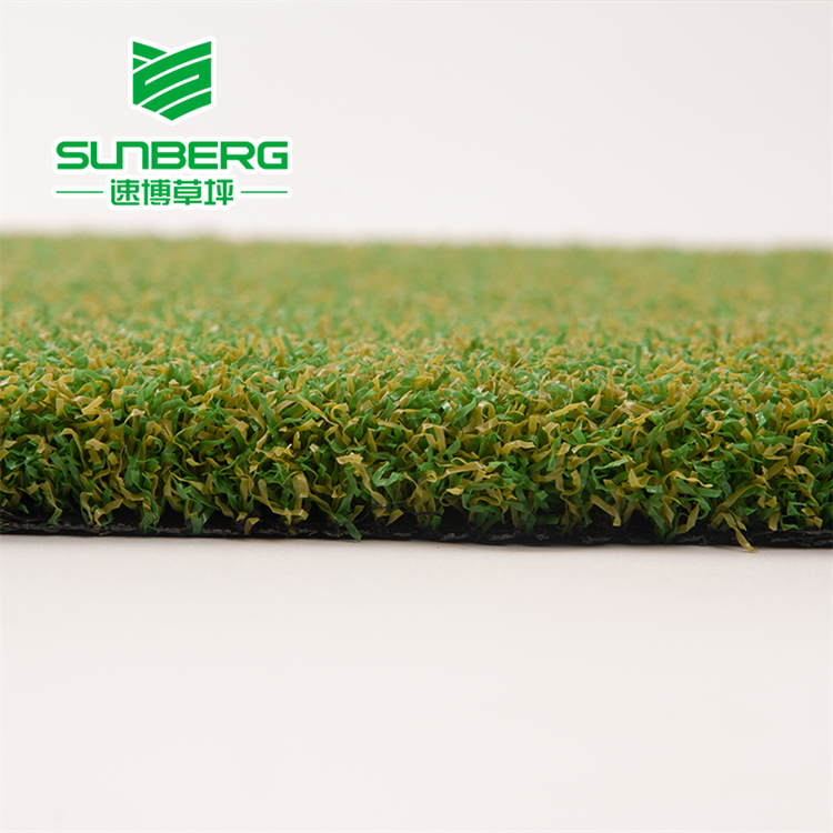 Sunberg Best-selling High Quality Artificial Grass Golf Field Artificial Lawn Fake Turf Grass Woven Bag CE / ISO9001 Accept 16mm