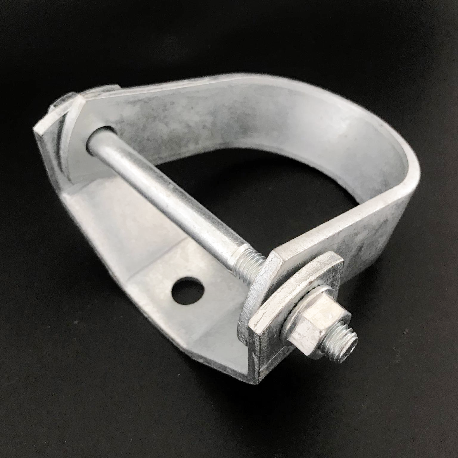 For Sale Tube Clamps Stainless Steel Cheap Price CS Q235 & 65mn Metal Plastic Tube Clip Nonstandard Punching Zinc Coated & Spray