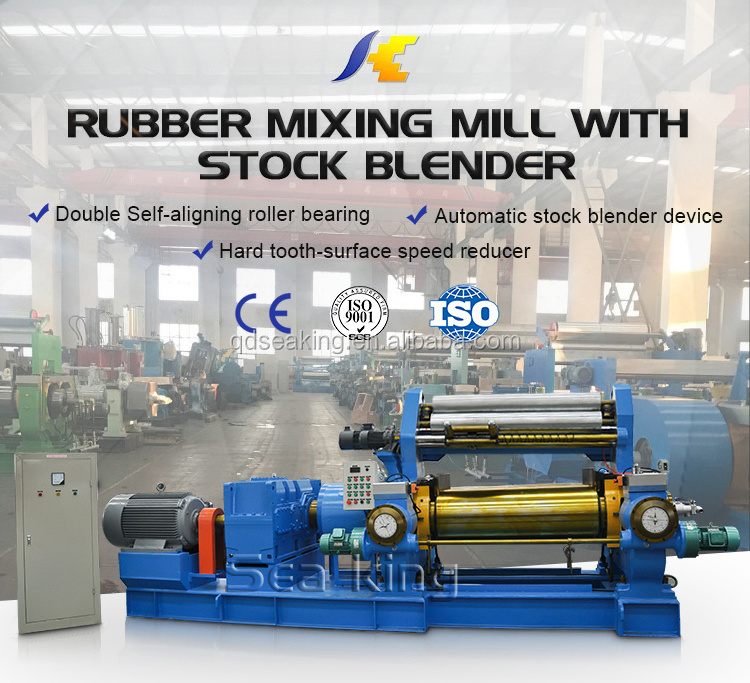 ISO/CE 2022 New Two Roll Rubber Open Mixing Mill / Rubber Mixer