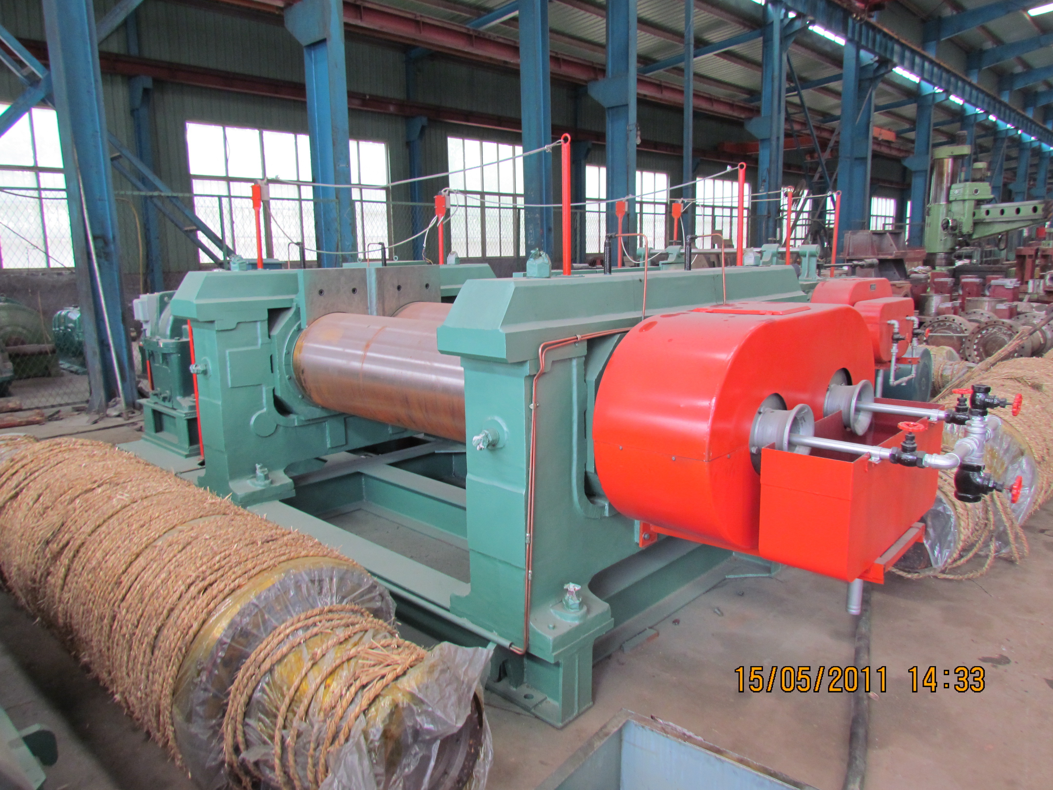 CE ISO silicone rubber mixing mill/open mill rubber mixer XK-450