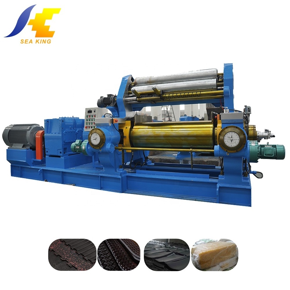 ISO/CE 2022 New Two Roll Rubber Open Mixing Mill / Rubber Mixer