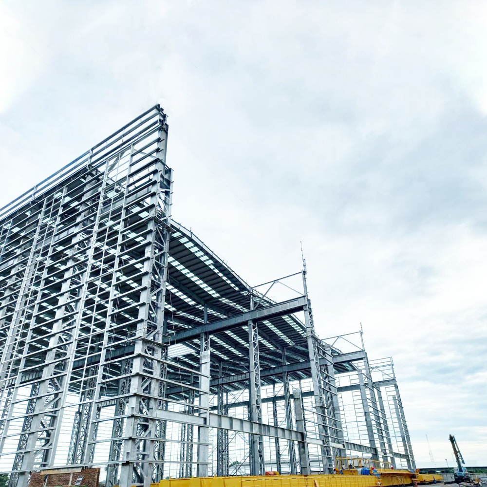 space frame steel structure building for house building construction frame