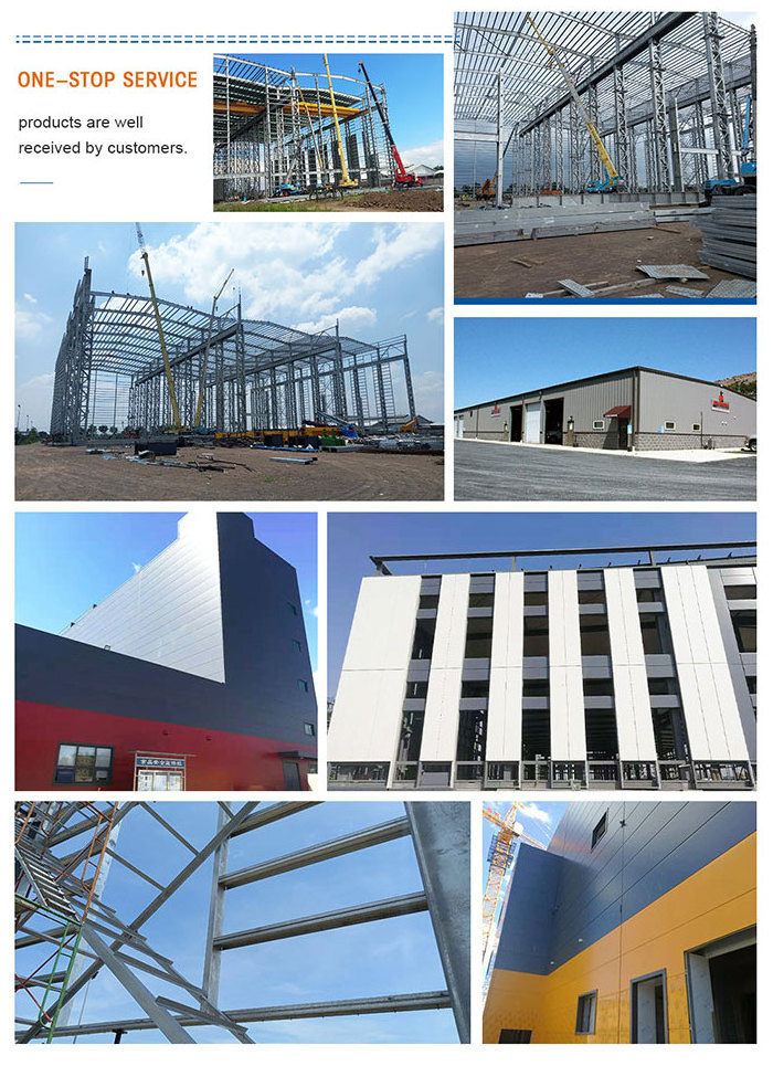 space frame steel structure building for house building construction frame