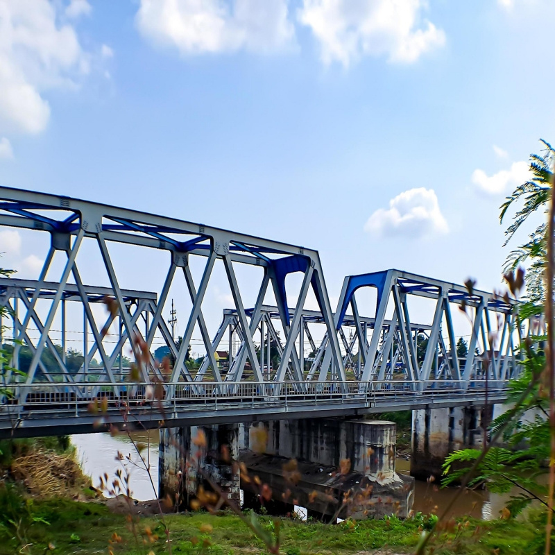 Easy Install Prefabricated Building Bailey Bridge Steel Structure Bridge