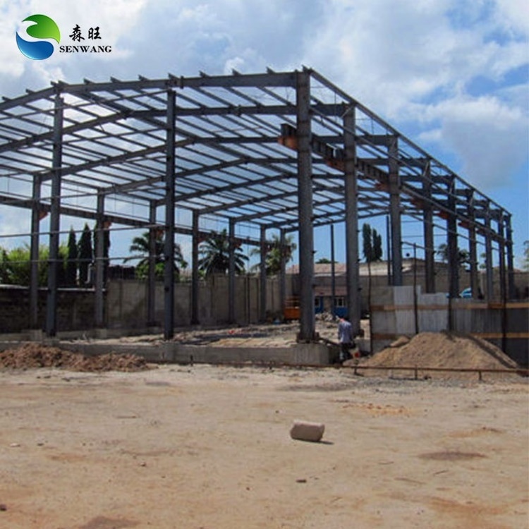 High quality competitive price metal structural steel i beam price per ton mauritius steel structure factory/warehouse