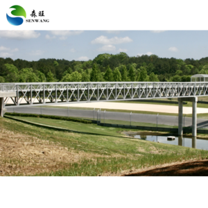 Easy Install Prefabricated Building Bailey Bridge Steel Structure Bridge