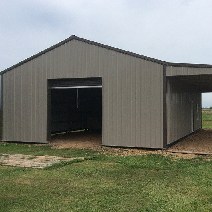 Steel Structure Car garage Galvanized steel shed small car garage for parking