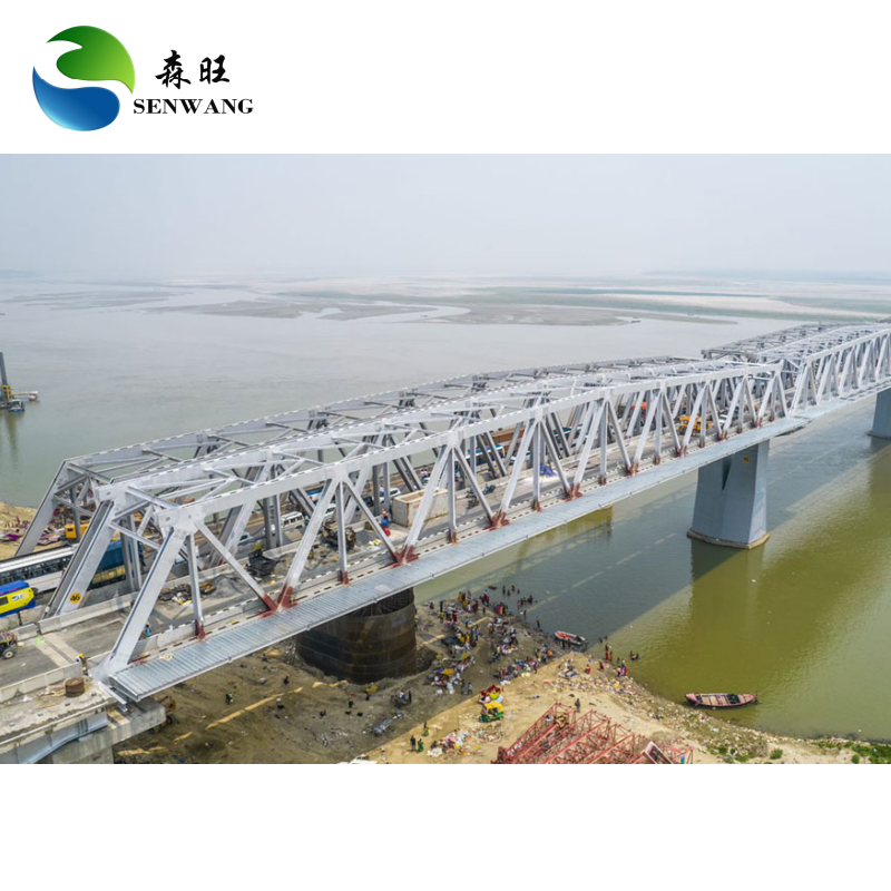 Factory Supply Low Cost Quick Build Steel Bridge Pedestrian Walkways Bridge for sale