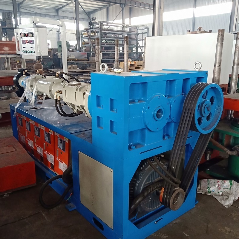 Cold Feed Rubber Extruder Machine / EPDM & Silicone Rubber Extruder