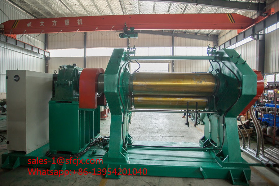 18 inch Rubber Two Roller Calender Machine for Rubber Sheeting