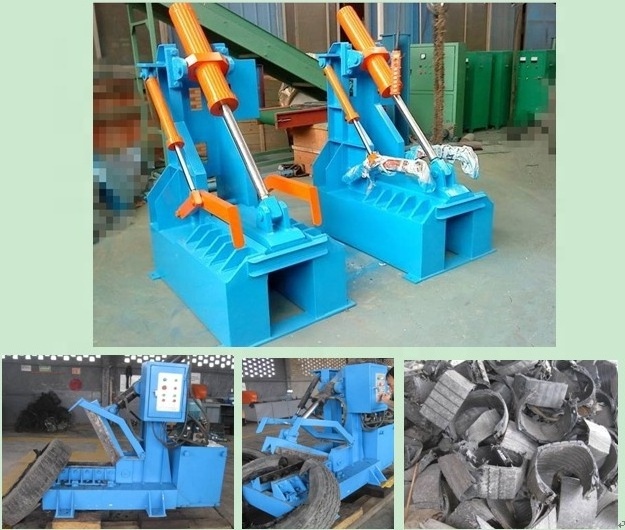 Used Tire Recycling Tyre Cutter Machine