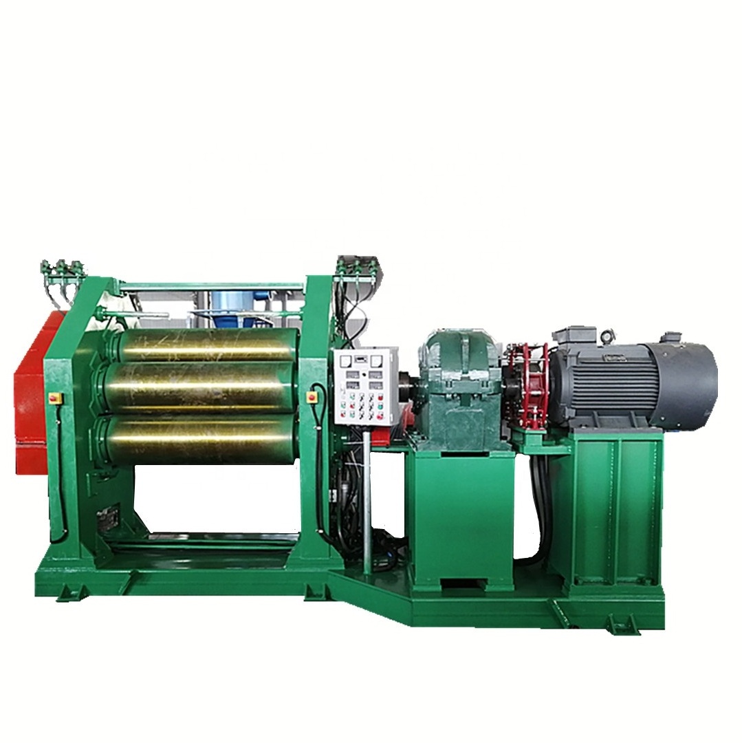 High Accuracy Three Roll Rubber Calender Machine