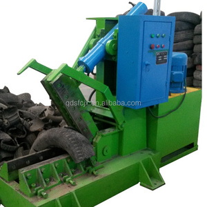 High popular full automatic tire recycle plant / whole tyre production line with whole tire cutter