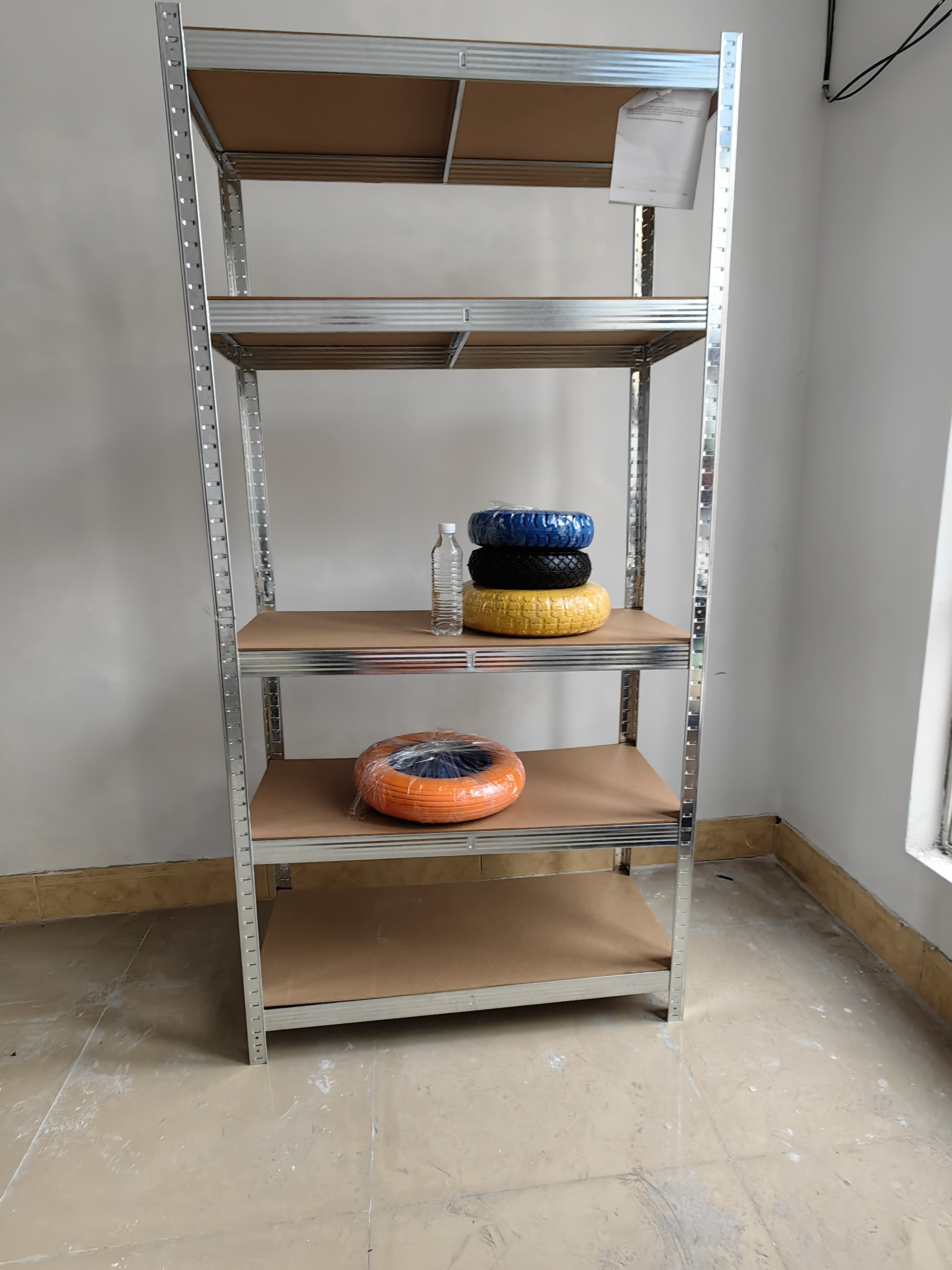 5 Tiers Boltless Storage Racking Garage Shelving Shelves Unit Bin/tote Box Stacking Racks/shelf For Garage