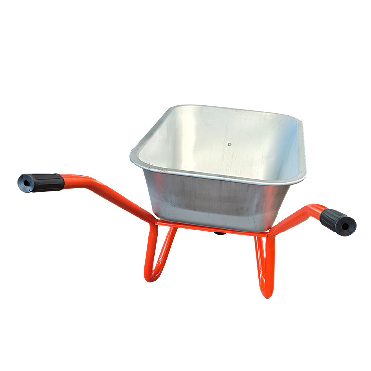 Wheel Barrow For Garden Multifunctional Wheelbarrow Plastic Tray Construction Wheelbarrow