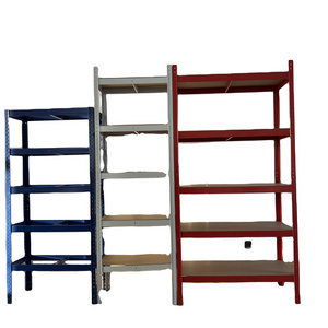 shengbo 1800*400*900 easy assemble slotted angle shelf metal storage rack warehouse storage shelf storage shelves