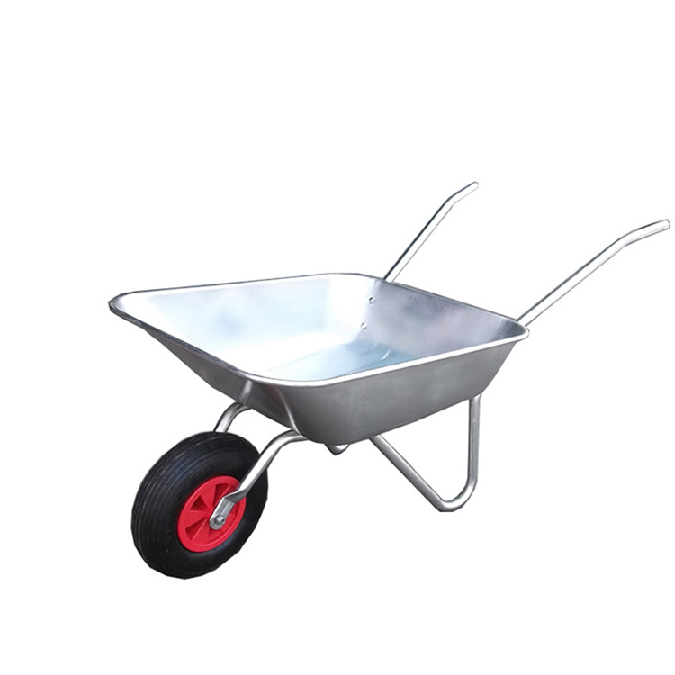 WB5206 Large Capacity 65L Garden Metal Wheelbarrow