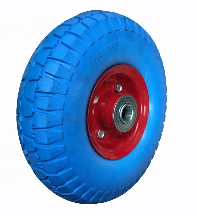 260x85 solid pu foam tire for carts and pressure washer