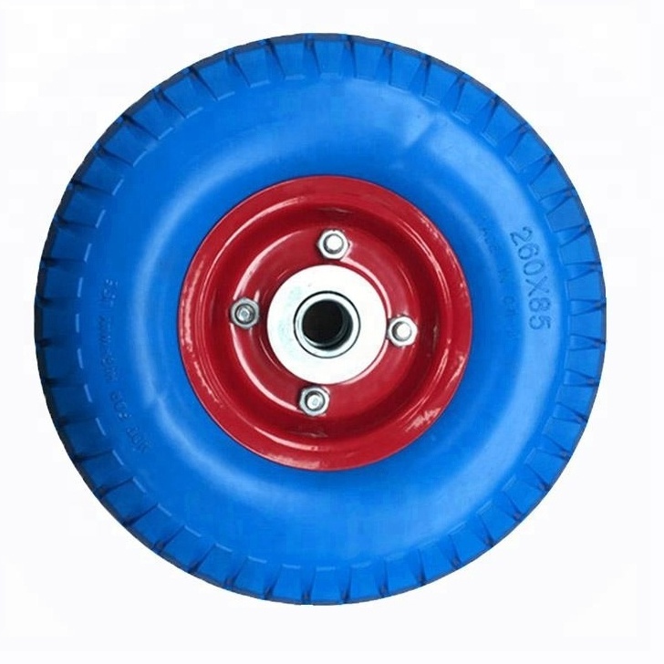 260x85 solid pu foam tire for carts and pressure washer