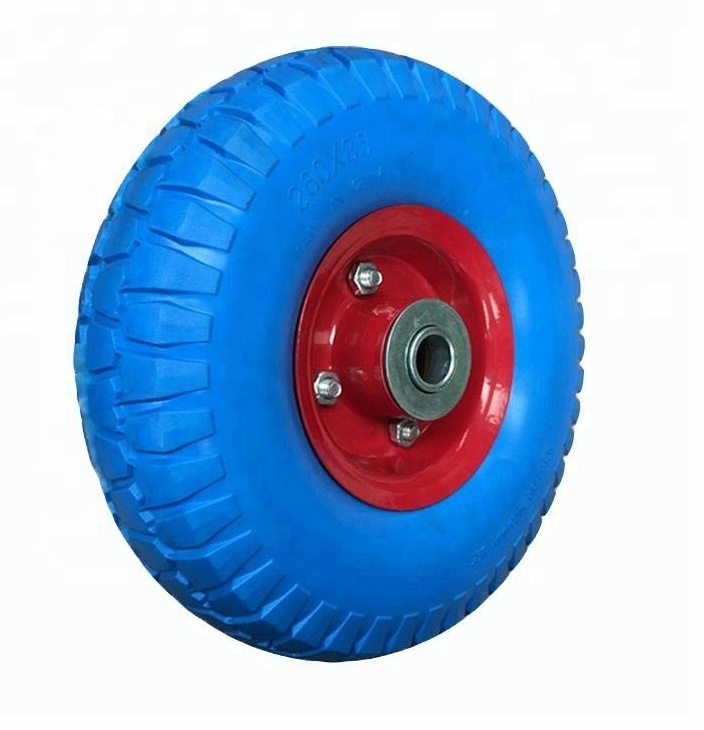 260x85 solid pu foam tire for carts and pressure washer