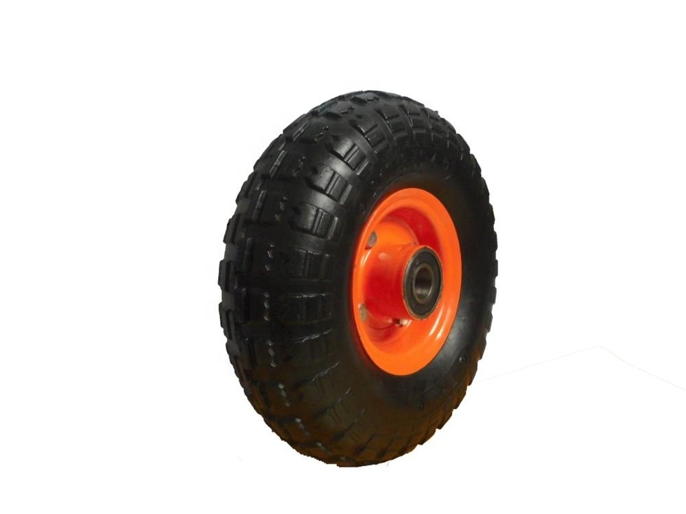 10 inch solid rubber wheels 4.10/3.50-4 for hand truck tyre