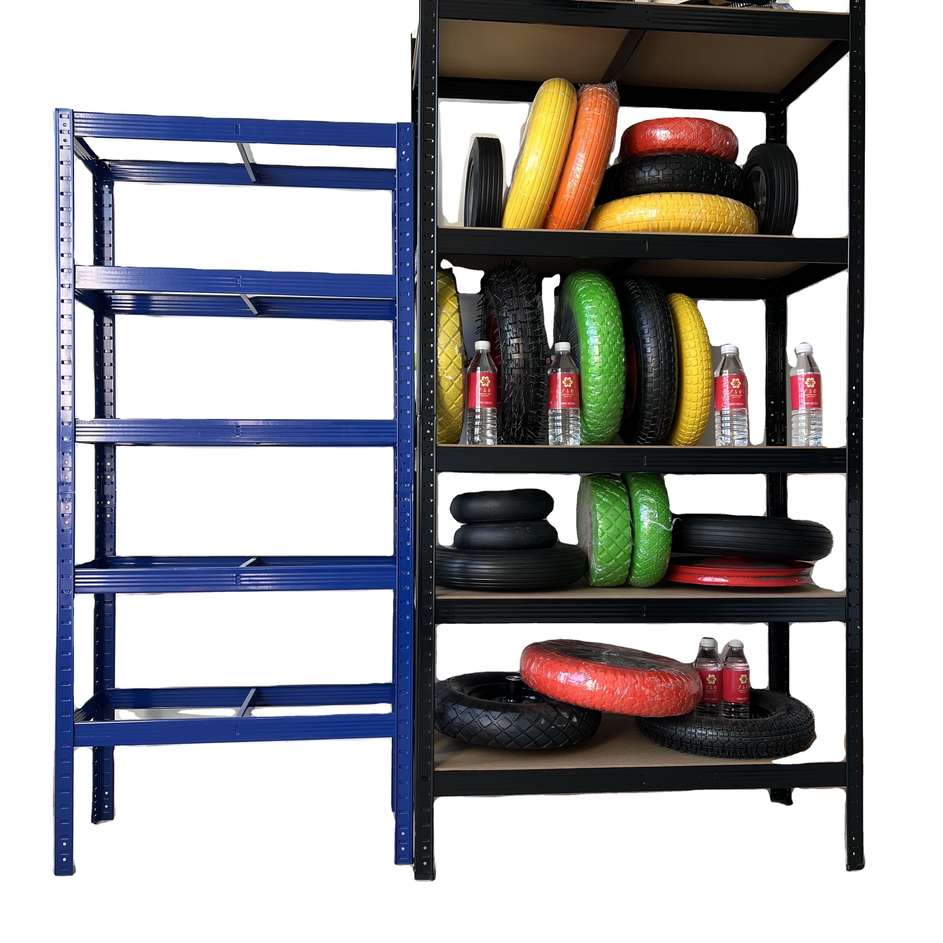 Heavy Duty 5 Metal Shelving Rack Boltless Adjustable Metal Garage Shelving & Storage Racks Shelving Units Display Racks