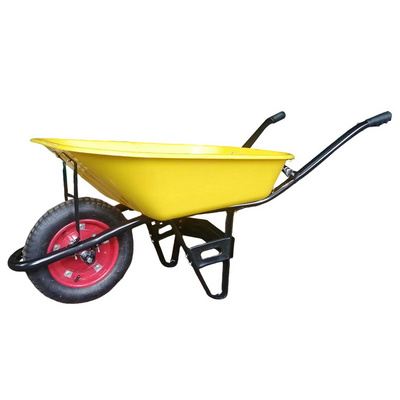 WB6200 concrete construction metal Wheelbarrow with 130kgs load capacity