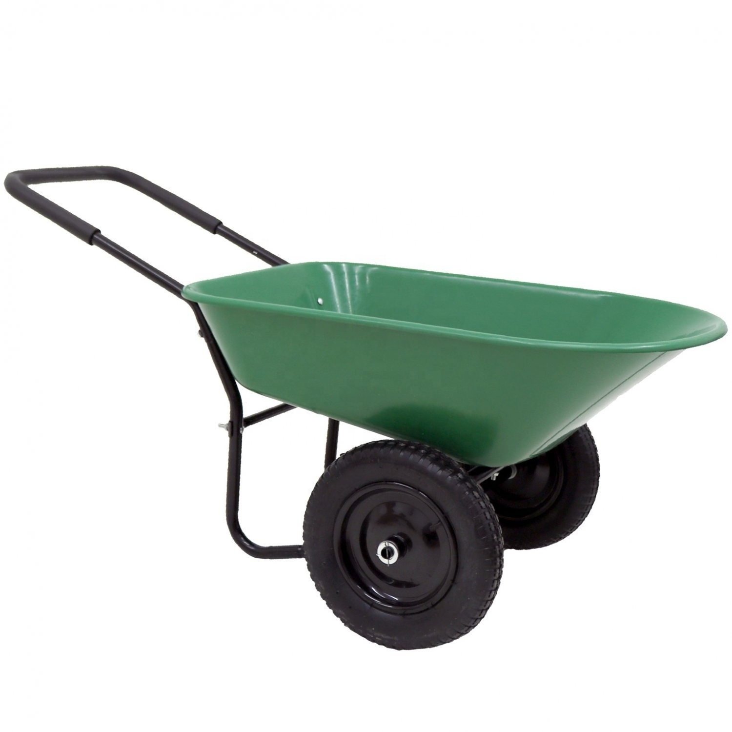 heavy duty wheelbarrow double wheel wheelbarrow industrial wheelbarrow