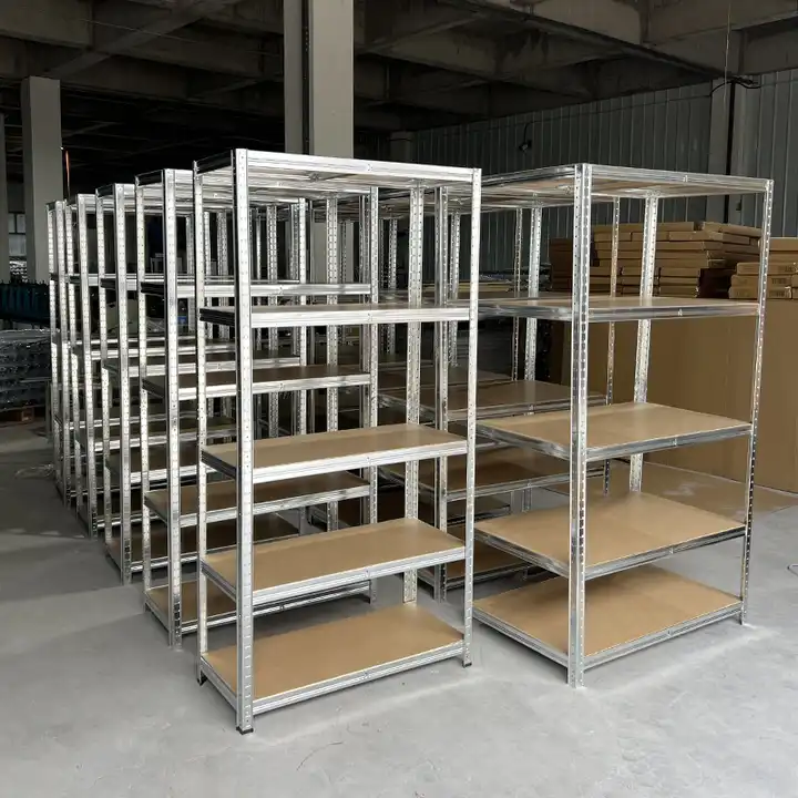 Heavy Duty Storage Rack Warehouse boltless rack shelf vertical cargo storage racks adjustable metal stacking shelf