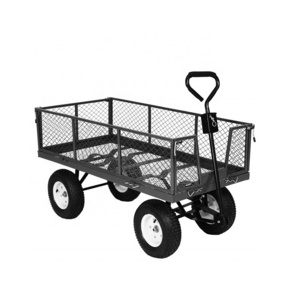 Garden hand tools four wheels heavy mesh tool cart TC1841