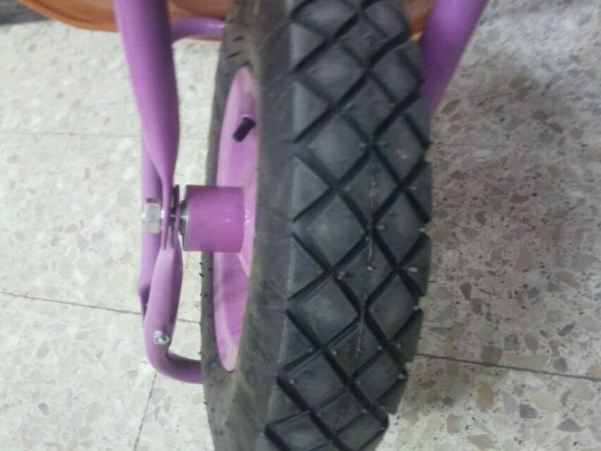 400-8 pneumatic rubber tyre and tube for wheelbarrow