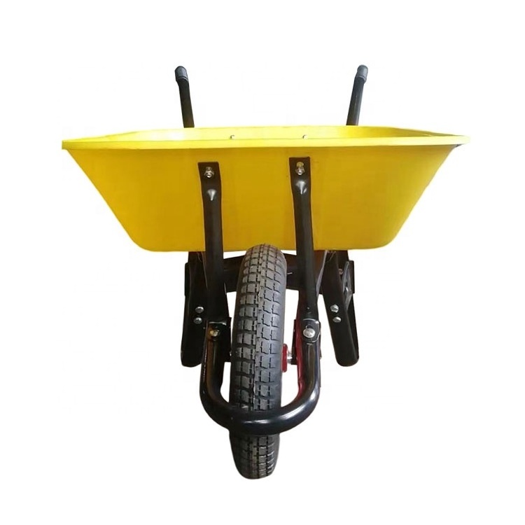 WB6200 concrete construction metal Wheelbarrow with 130kgs load capacity