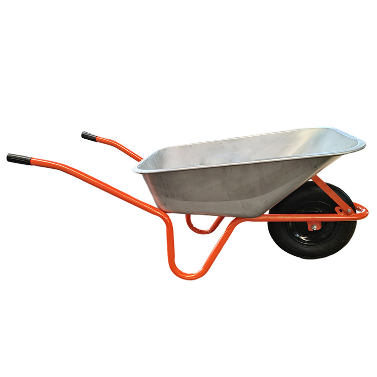 Wheel Barrow For Garden Multifunctional Wheelbarrow Plastic Tray Construction Wheelbarrow