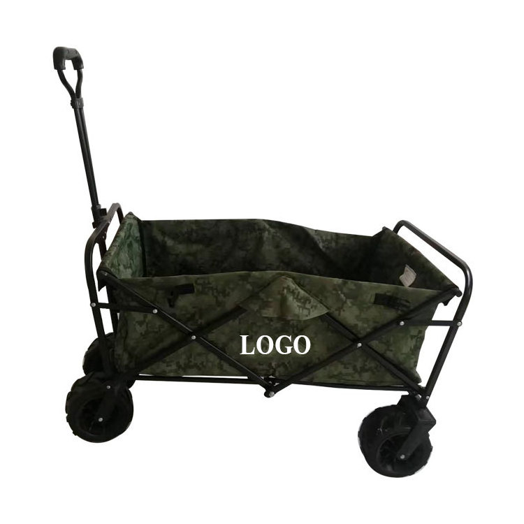 Manufacturer Custom Portable FW1831 Garden Folding Outdoor Beach Cart Carry Mini Small Pull Camping Wagon For Picnic