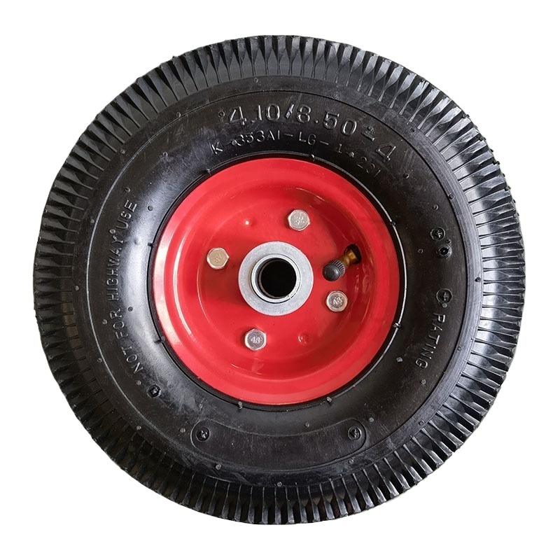 10 inch 3.50-4 pneumatic rubber tire for hand truck 260x85 tire air wheel