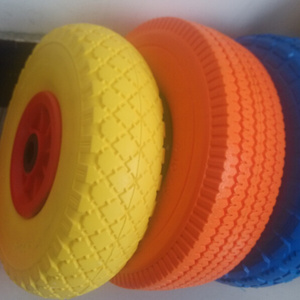 Colorful Pu Foam Wheel Color Pu Foam Wheel Wheelbarrow Tyre