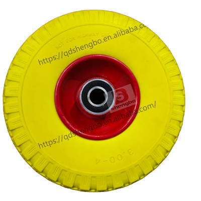 10 inch flat free PU wheel 260x85 3.00-4 pu foam wheel flat free wheels